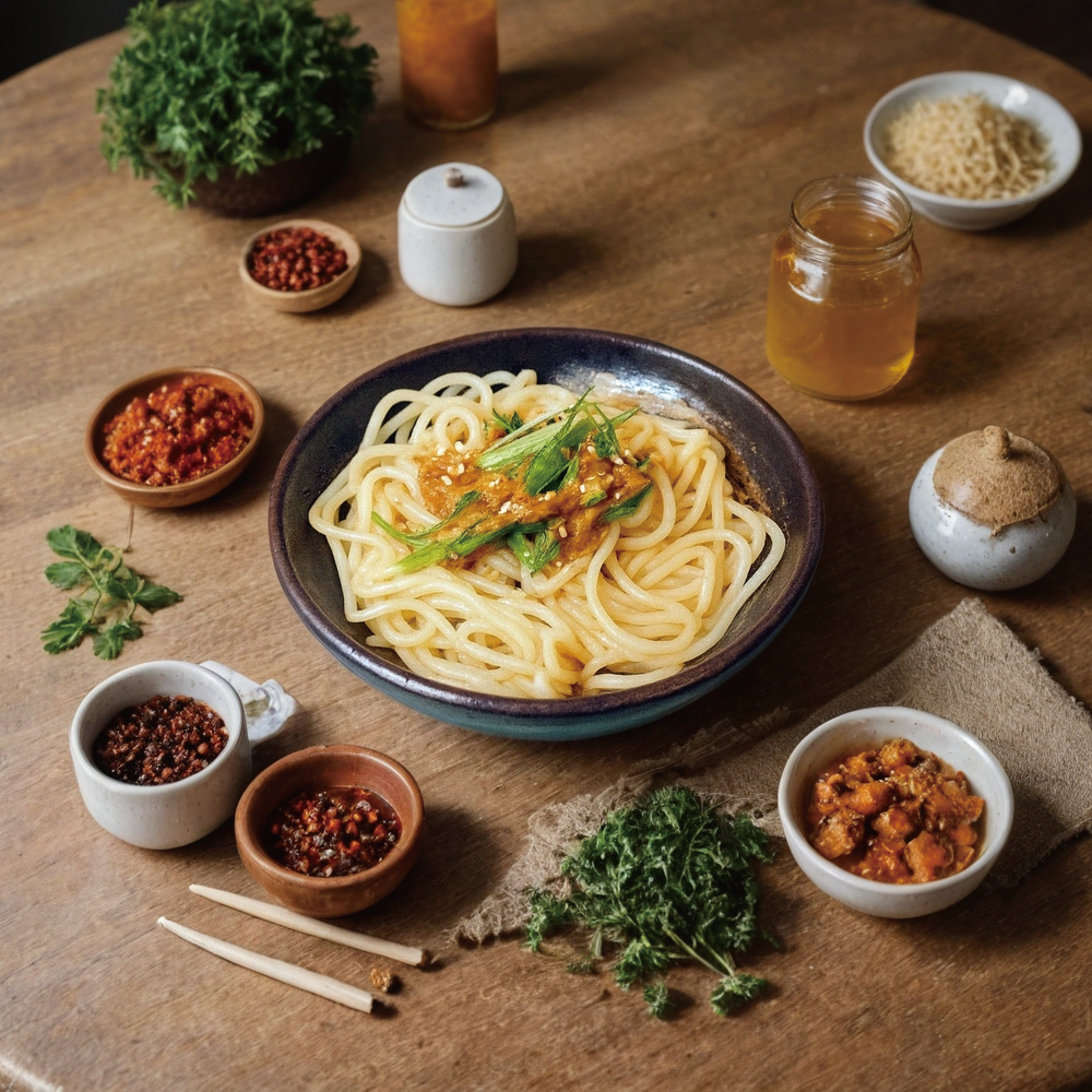 田橋米線-經典麻醬拌米線(3入)【低鈉、無麩質、無添加的純淨米線】